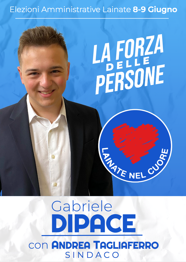 Gabriele Dipace - Candidato Consigliere Comunale 2024